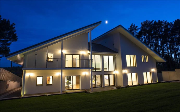 The first certified Passive house in Aberdeen, Scotland, Crombie House has been constructed in accordance with German Passivhaus building standards, the most stringent building regulation in the world. 