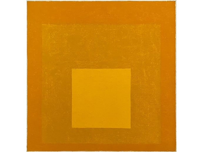 <i>Homage to the Square</i> by Josef Albers, 1976, oil on masonite. Exhibitor: ARCHEUS / POST-MODERN, London, UK