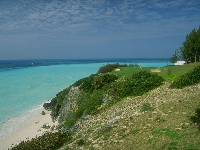Port Royal Golf Course boasts sweeping ocean views from almost every one of its 18 championship holes. Photograph: Getty Images