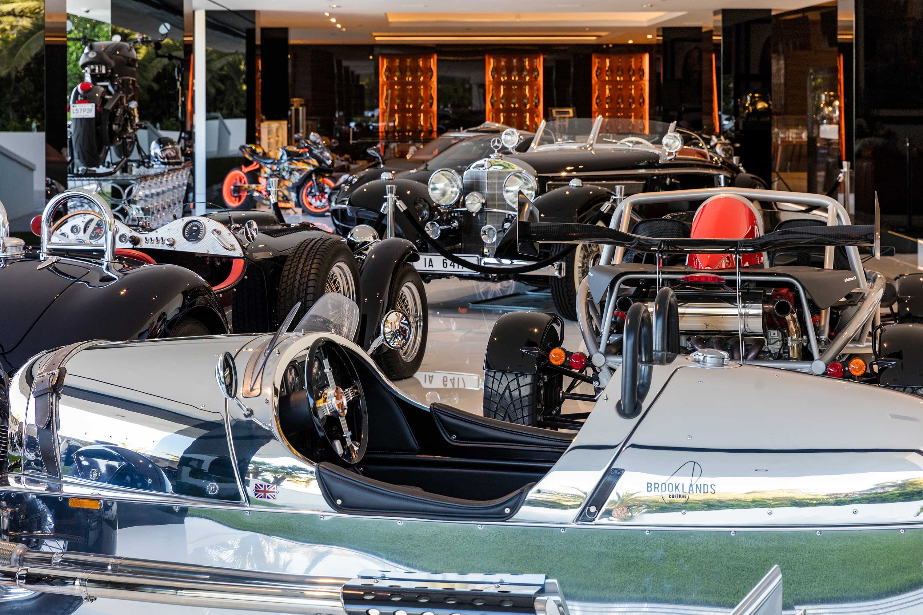 Billionaire, in the ultra-exclusive enclave of Bel-Air, features an auto gallery with $30 million worth of collector cars.