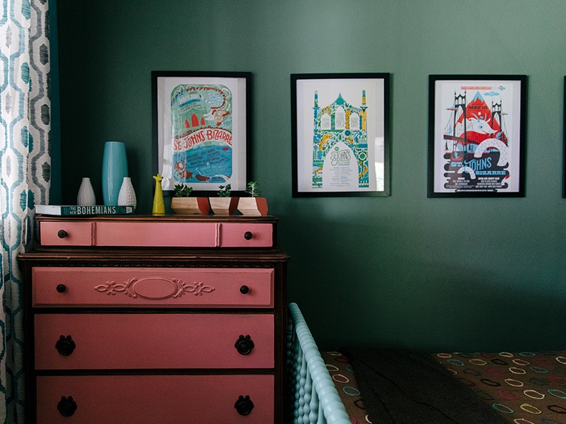 Colorhouse paints, such as the Glass 05 shade shown above, are Green-Wise certified—meeting performance, environmental, and odor-testing standards set out by the Coating Research Group Inc. 