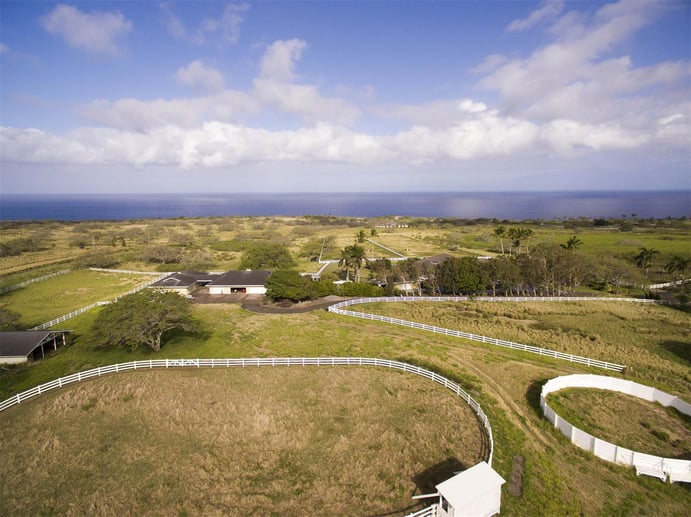 One of the few true equestrian estates on the Big Island, this elegant Puakea Bay Ranch home combines the best of resort and rural lifestyles. One of the few true equestrian estates on the Big Island, this elegant Puakea Bay Ranch home combines the best of resort and rural lifestyles.