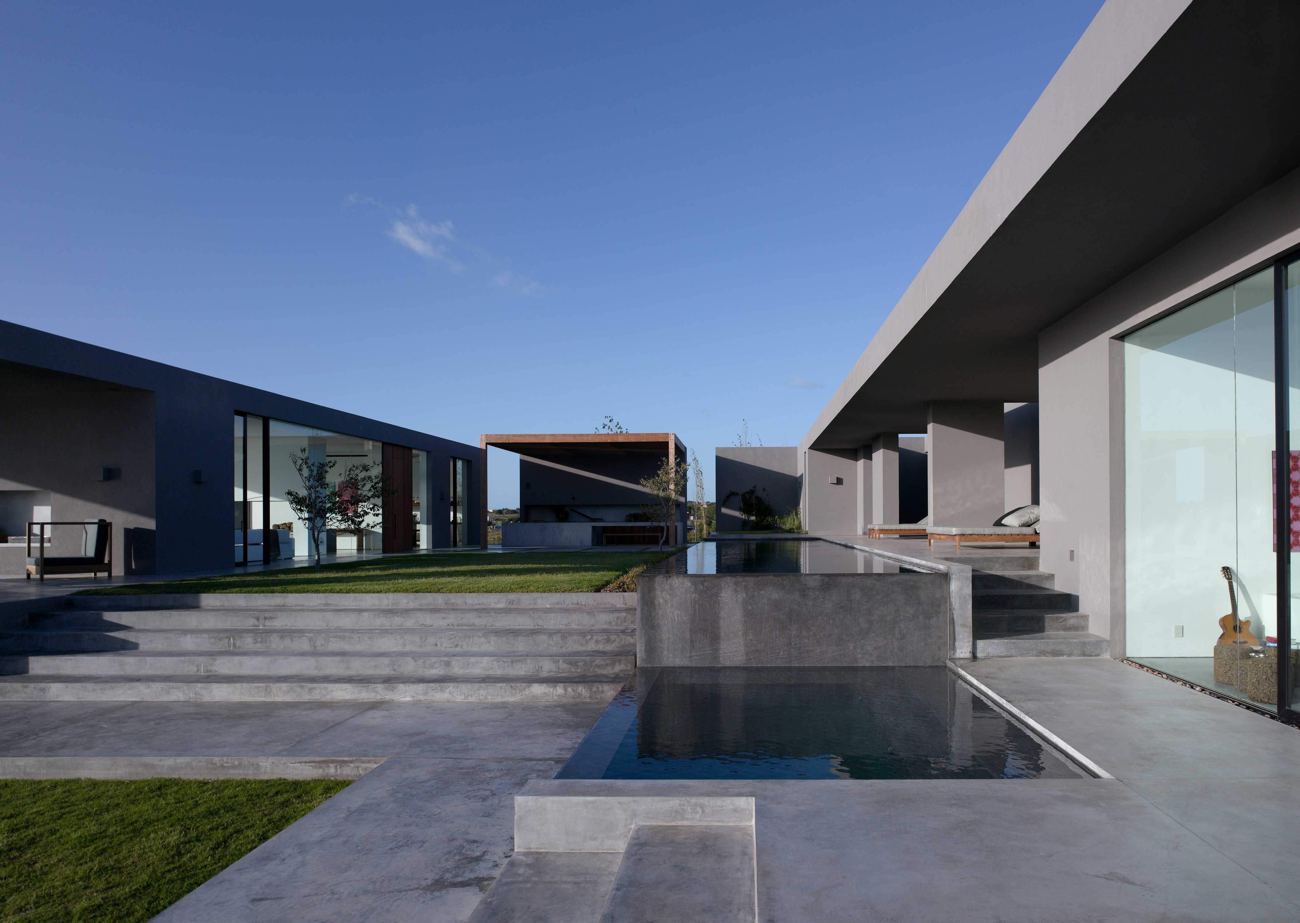 This eight-acre estate in the private community of Villalagos on Uruguay’s Gold Coast was designed for the contemporary ranch lifestyle.