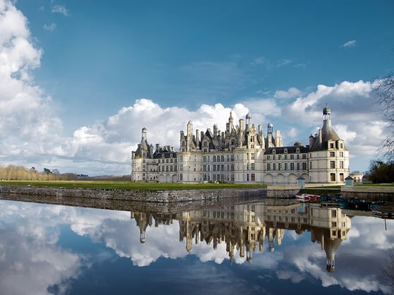 The unique Chambord château, an emblem of the French Renaissance, is set within a 13,500-acre walled estate in the Loire Valley. Photograph: Ludovic Letot