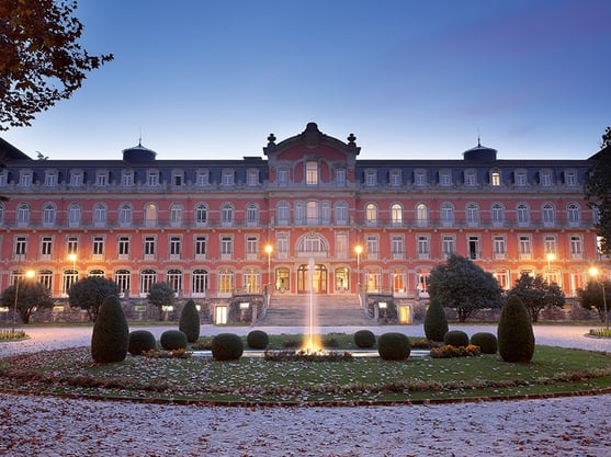 Set within picturesque parkland in northern Portugal, the Vidago Palace hotel combines the romance of a bygone era with contemporary five-star services.